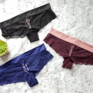 3 Victoria's Secret PINK cheeksters